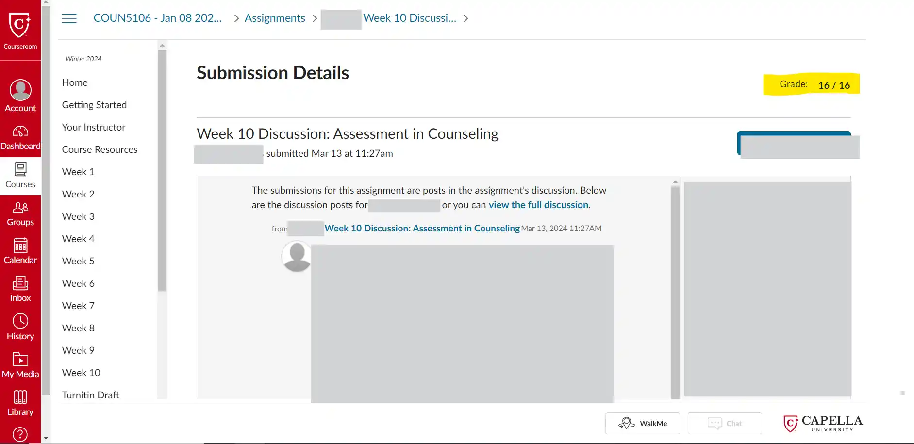 COUN5106 - Assessment in Counseling