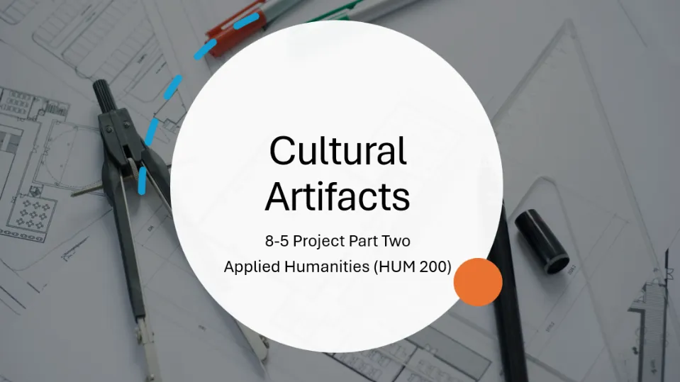 HUM-200 – Applied Humanities and Cultural Expression | Owlisdom Guides