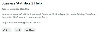 statistics assignment help