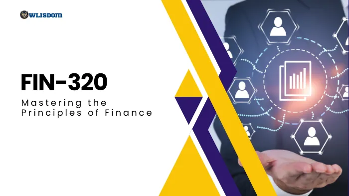 FIN-320 – A Comprehensive Overview of Finance Concepts and Principles