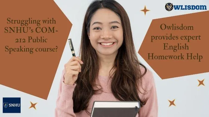 How Can SNHU Students Get Expert Help with COM-212 Public Speaking?