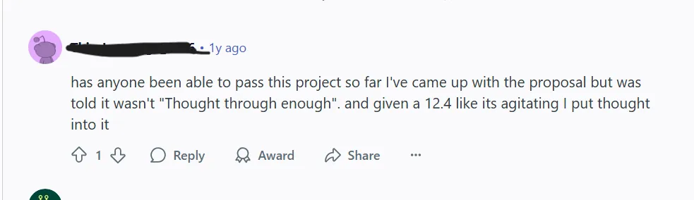 student struggling to pass the project of MAT-126