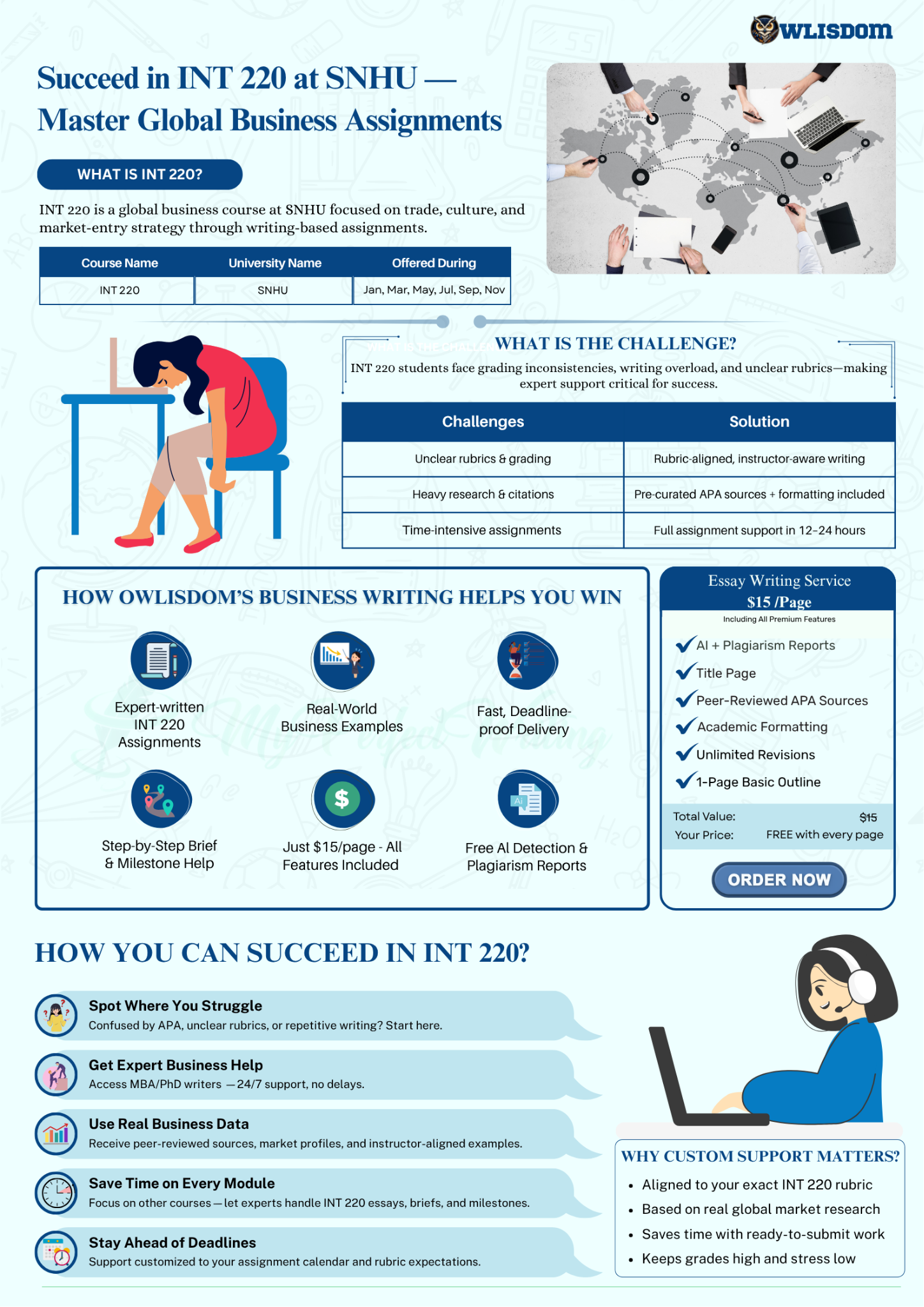 How Owlisdom Is Helping SNHU Students Excel in INT 220 Without Burnout