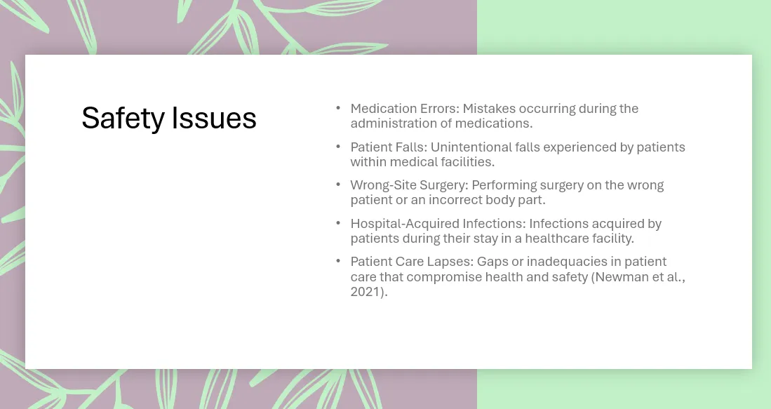 NURS-FPX4020 Improving Quality of Care & Patient Safety | Owlisdom Guide
