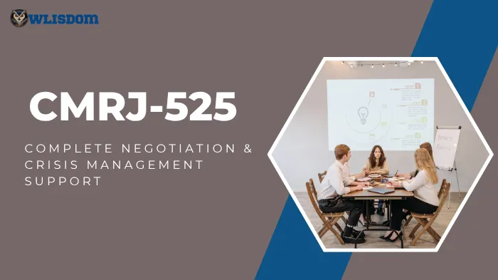 CMRJ-525 Complete Guide: Weeks 1–8 Discussions, Research, and Exam Support
