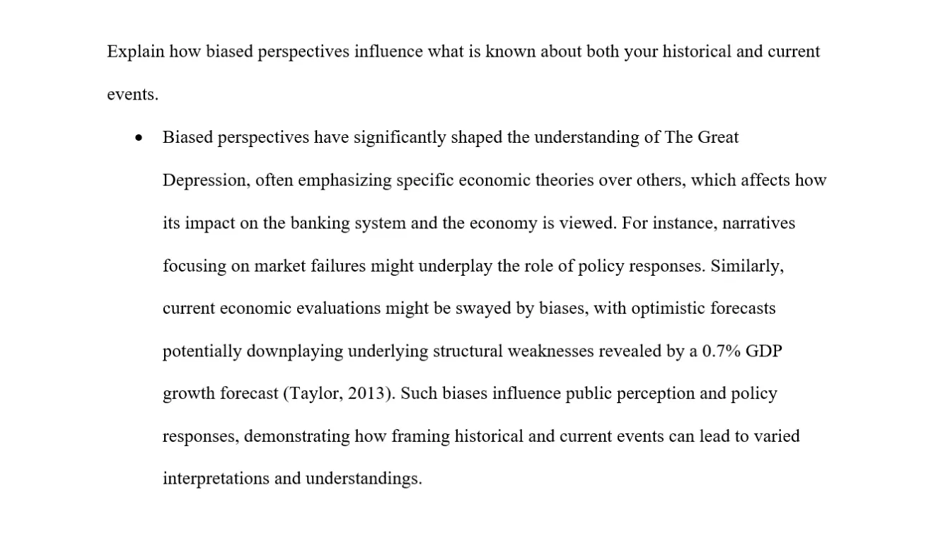 HIS-100: Perspectives in History Course Overview | Owlisdom Guide