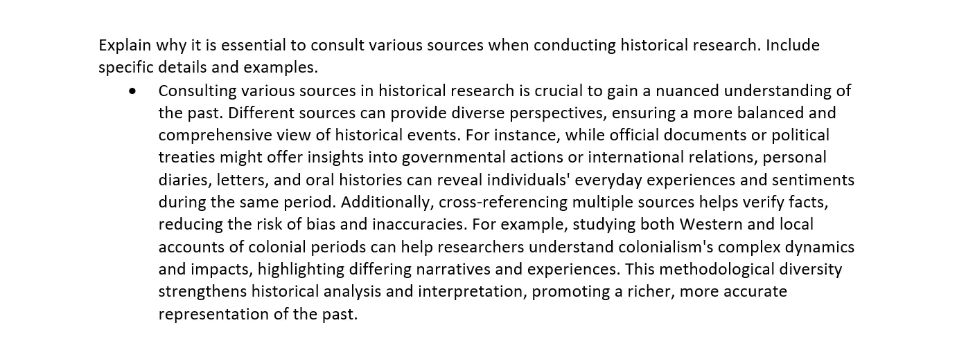 HIS-100: Perspectives in History Course Overview | Owlisdom Guide