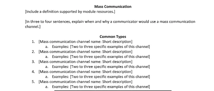 COM-127 8-2 Journal: Professional Goals Part II | Owlisdom Guides