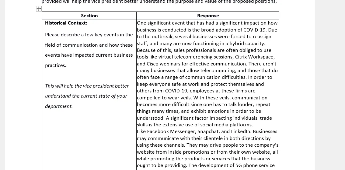 COM-127 8-2 Journal: Professional Goals Part II | Owlisdom Guides