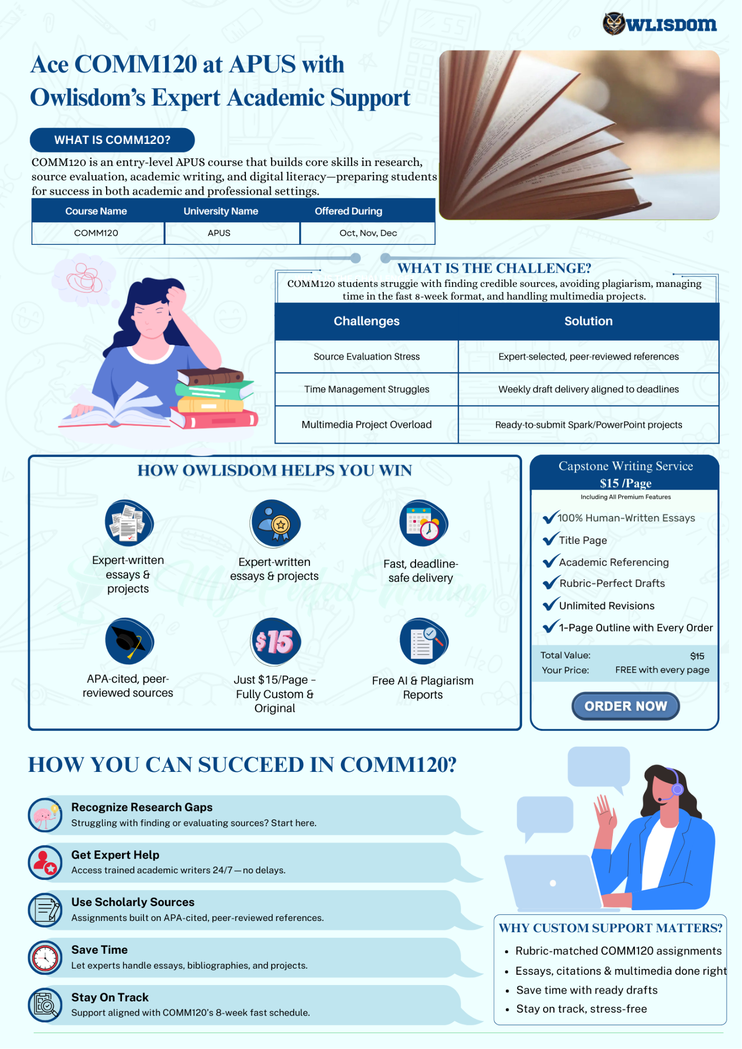COMM120 – APUS |   English Homework Help
