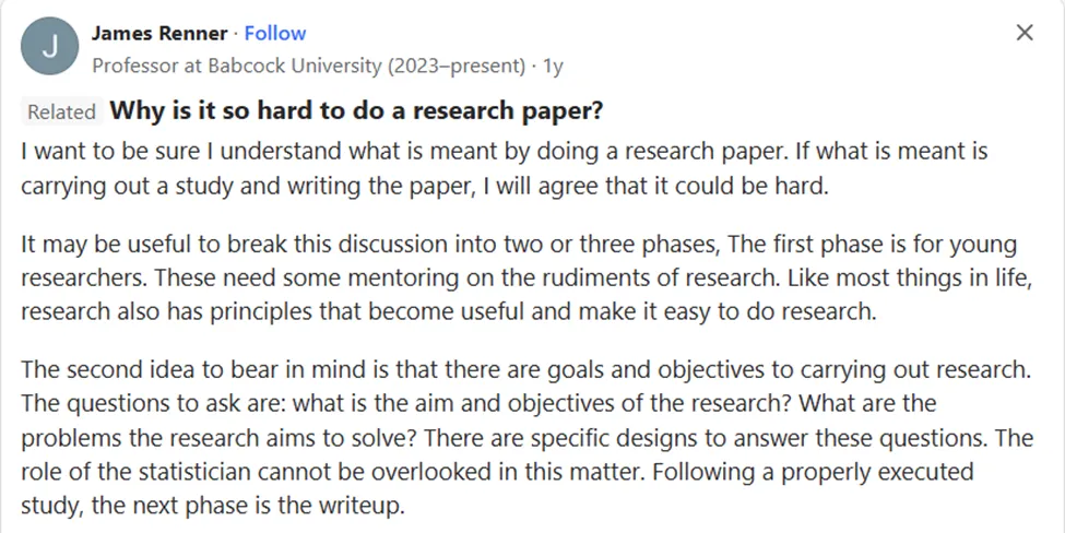 James Renner | Quora