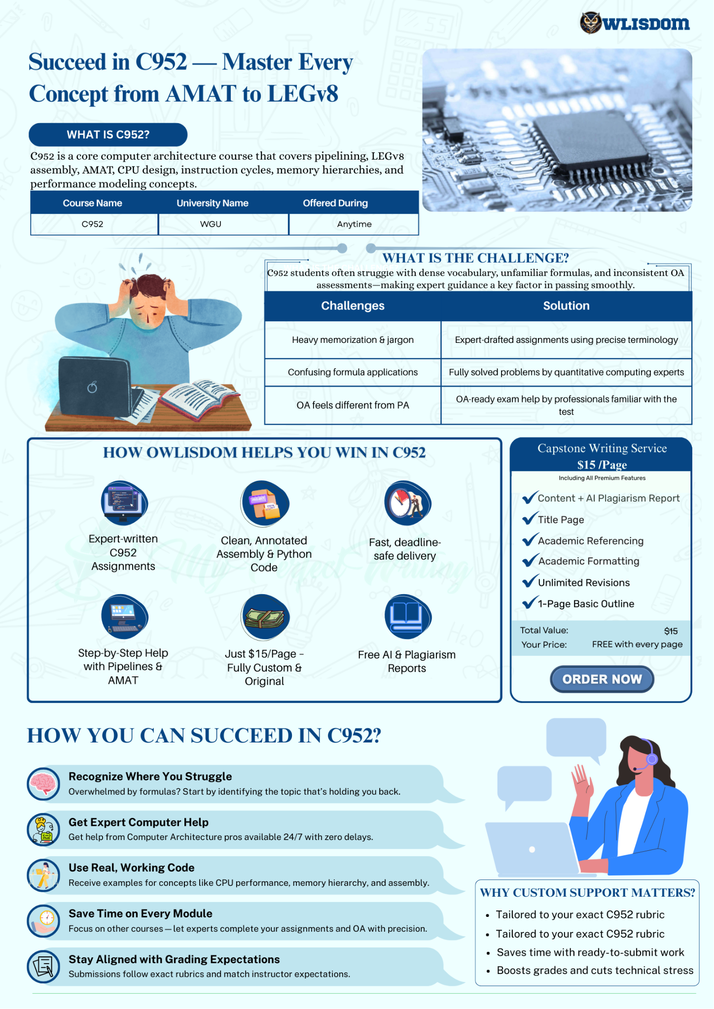 C952 - WGU | Programming & CS Assignment Help